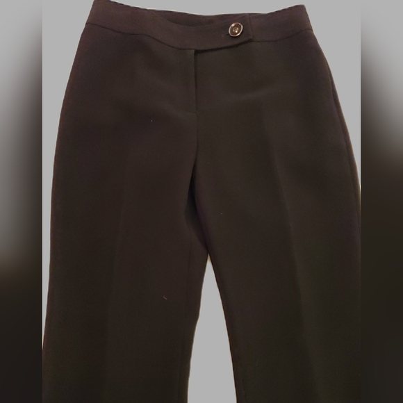 Tahari Black Pantsuit With Military-Style Blazer - Picture 9 of 14